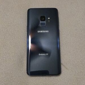 Sale!  Samsung Galaxy S9 – Black/Deep Blue Glass Back Smartphone